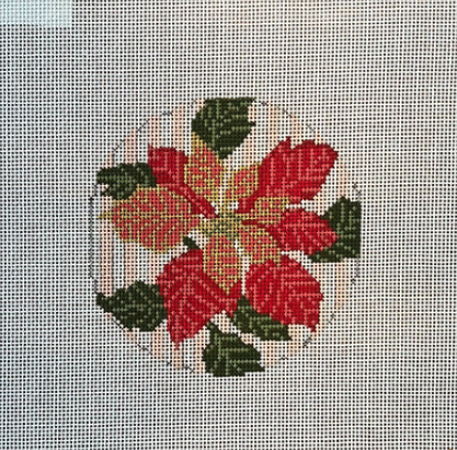 Poinsettia Round