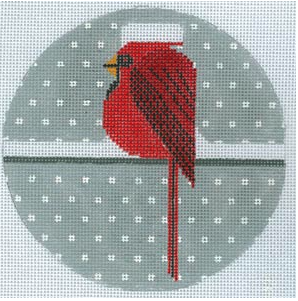 Cardinals Consorting Ornament 5"