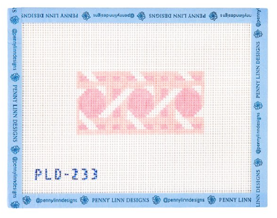 Pink Cane Rectangle Insert 4X2 13M