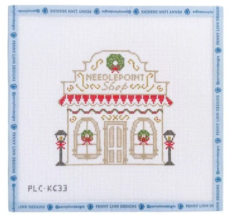 Winter Village Series Local Needlepoint Shop