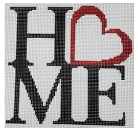 Home w/ Heart Square