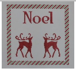 Noel w/ Two Reindeer