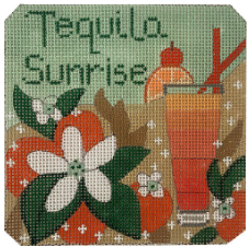 Tequila Sunrise Coaster