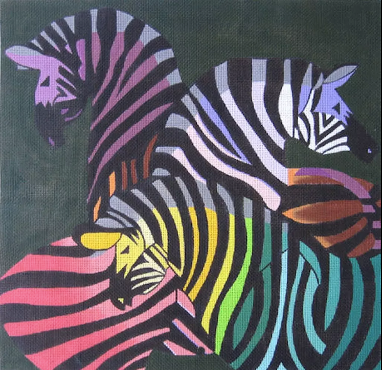 Rainbow Zebras