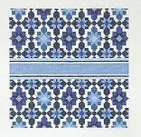 Portuguese Tiles 5" Square Blue