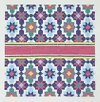 Portuguese Tiles 5" Square Summer