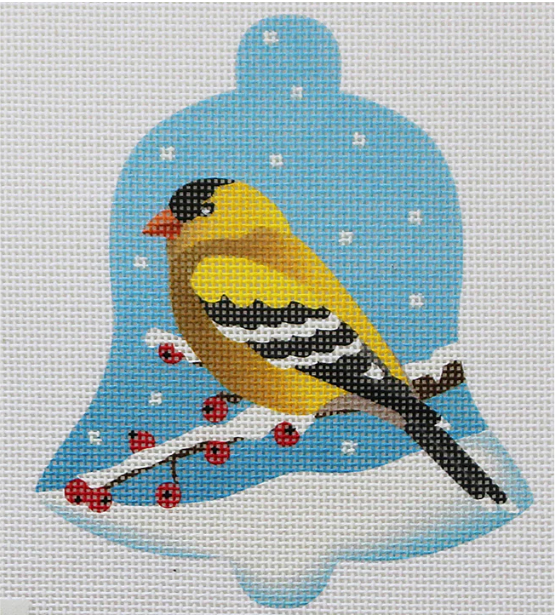 Goldfinch Snow Bell