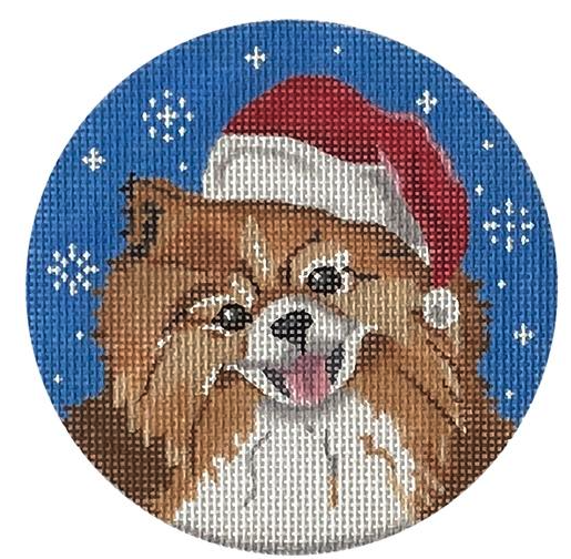 Pomeranian Santa