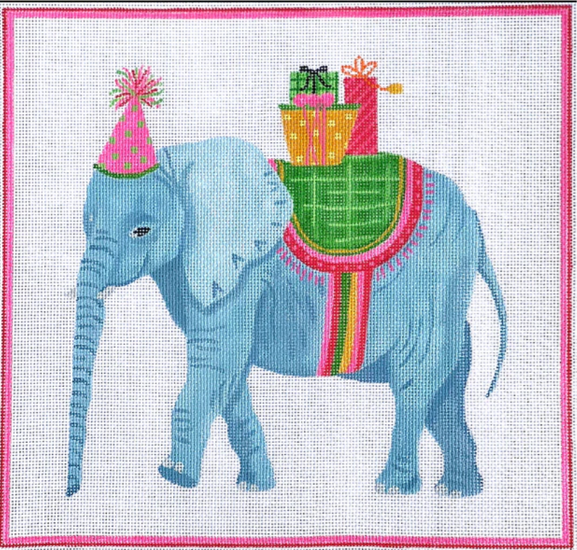 Party Animal Elephant with Gifts