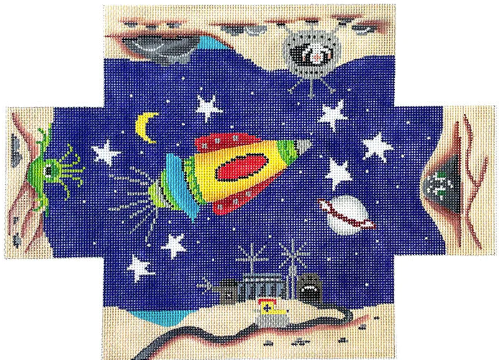 Space Travel Brick Cover