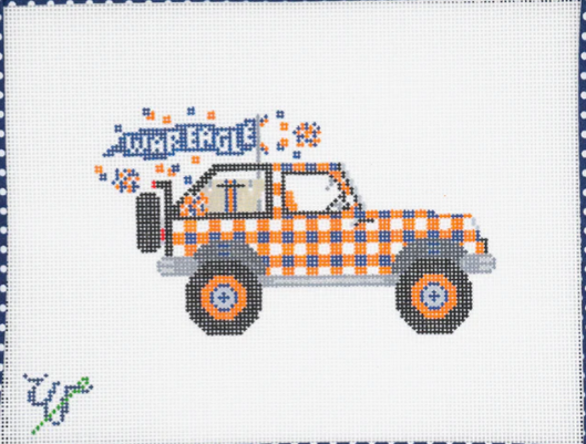 Auburn University Jeep 5x4 18M Wipstitch