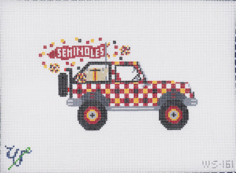 Florida State University / FSU Jeep 5x4 18M Wipstitch