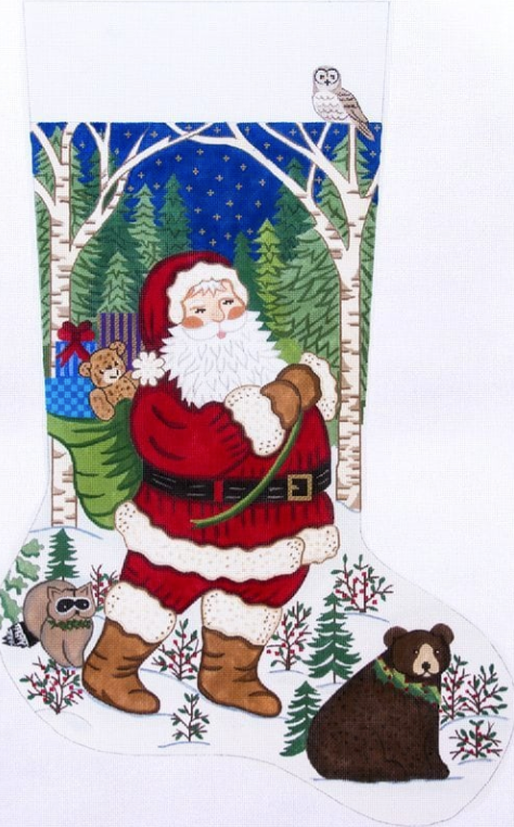 Woodland Santa w/Bear