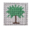 Palm Tree Bottle Stopper Insert 1" 18M