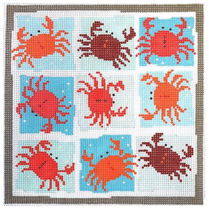 9 Crabs Tic Tac Toe Board