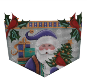 Purple Santa Cuff