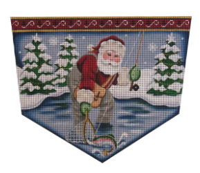 Fishing Santa Cuff