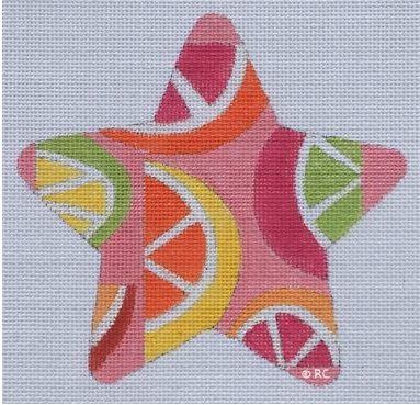 Lily Inspired Mixed Fruit Wedge Star