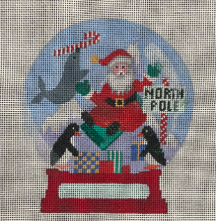 North Pole Snow Globe