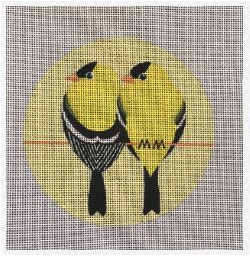 Goldfinches With Stitch Guide By Suzie Vallerie