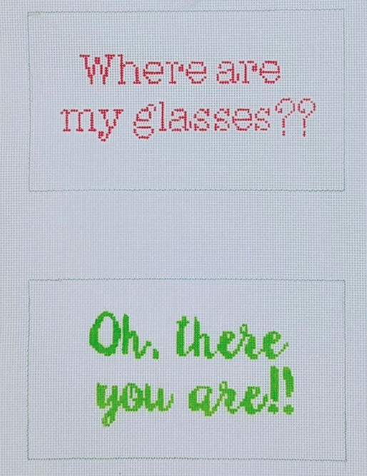 Where Are My Glasses-There They Are Eyeglass Case