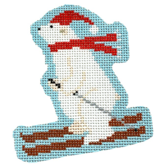 Skiing Polar Bear