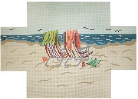 Beach Chairs Brick Cover