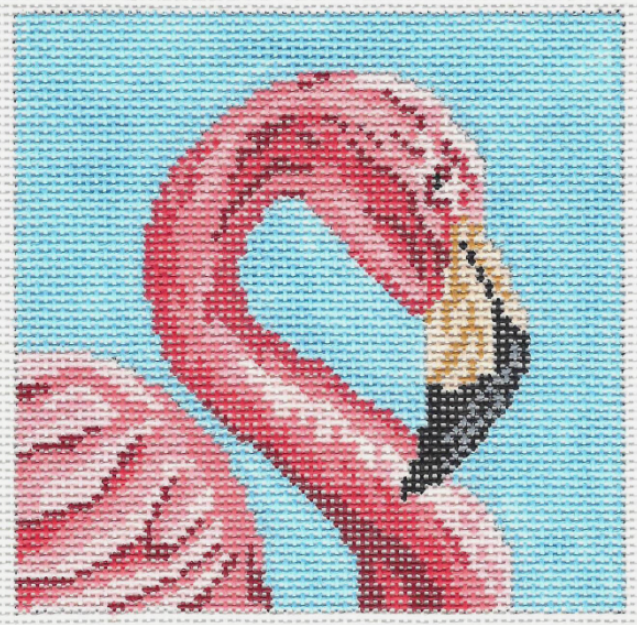 Pink Flamingo 4 Sq 18M