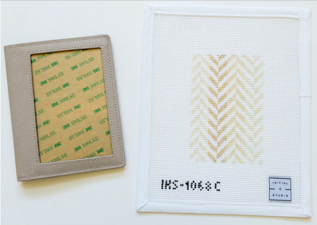 Herringbone Passport Insert Neutral