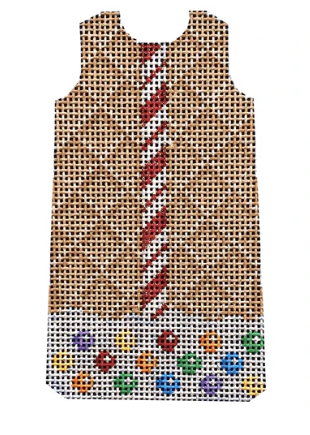 Gingerbread Candy Cane Mini Shift