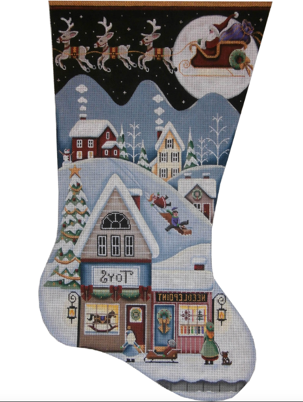 Toy Shop Village Stocking