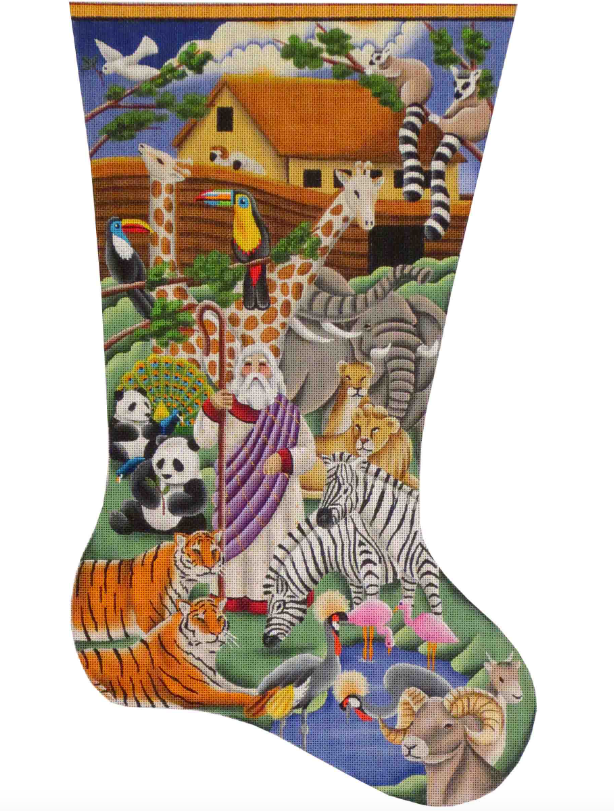 Noah's Ark Stocking