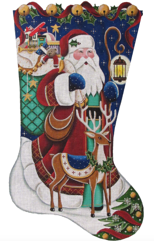 Christmas Eve Santa Stocking