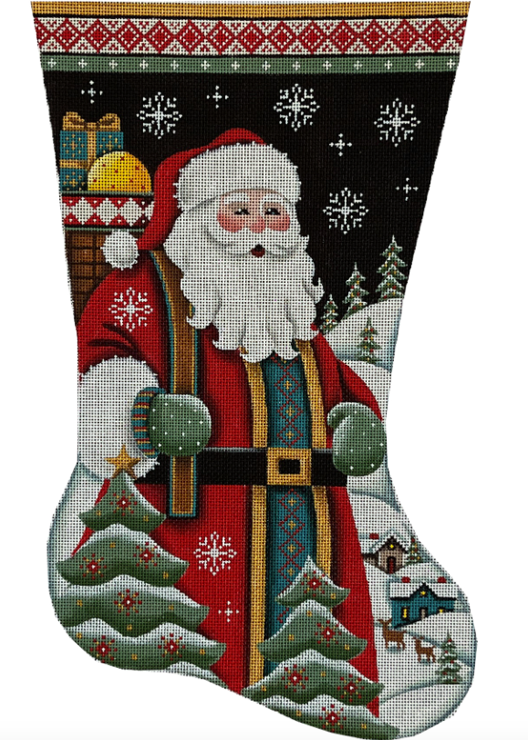 Night Santa Stocking