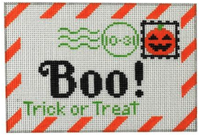 Halloween Boo Postcard