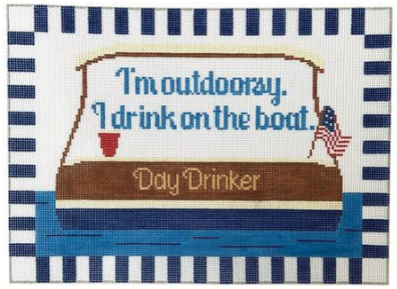 I'm Outdoorsy...I Drink On The Boat