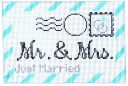 Wedding / Just Married Postcard 18M