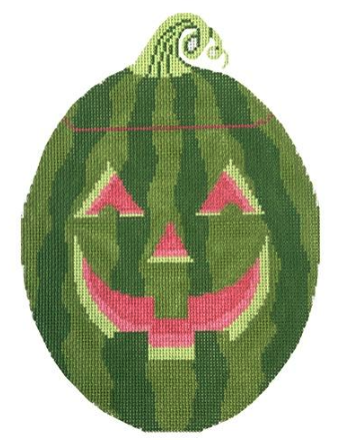 Watermelon Jack O'Lantern