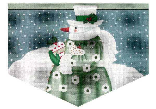 Winter Snowman Cuff