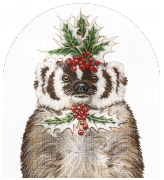 Bertram Christmas Badger