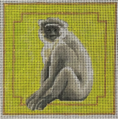 Monkey on Yellow