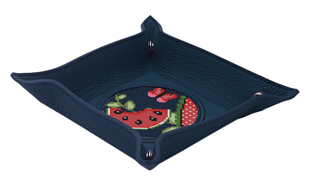 Snap Square Tray - Small Blue