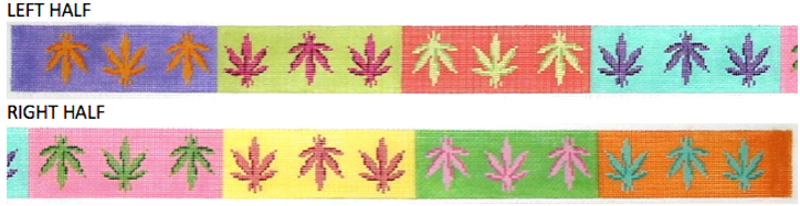 Andy Warhol Weed Leaves Belt