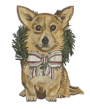 Holiday Corgi Ornament