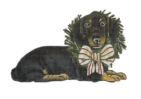 Holiday Dachshund Ornament