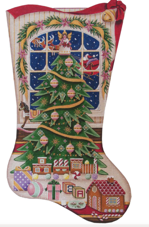 Christmas Magic Girl Stocking