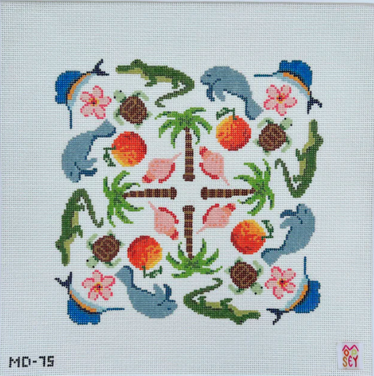 Florida Flora Fauna Mandala