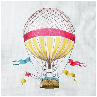 Hot Air Balloon Large Pink