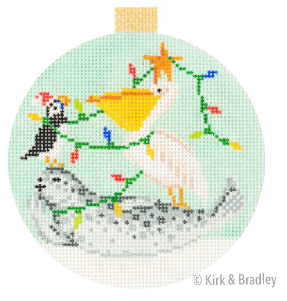 Festive Sea Friends-Sea Lion, Penguin & Pelican