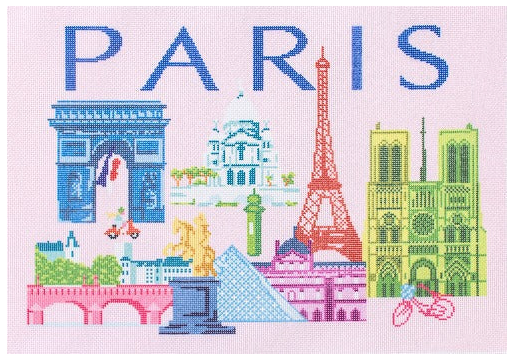 Paris Travel Pillow